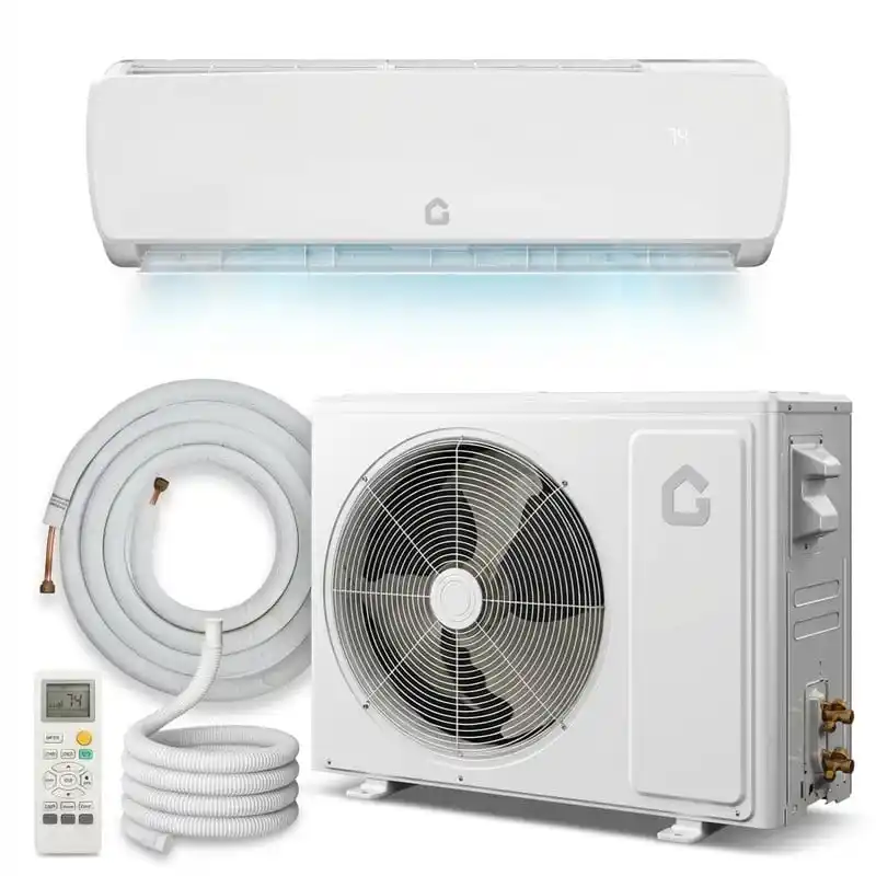 9000 BTU Mini Split Air Conditioner, Ductless Inverter Heat Pump