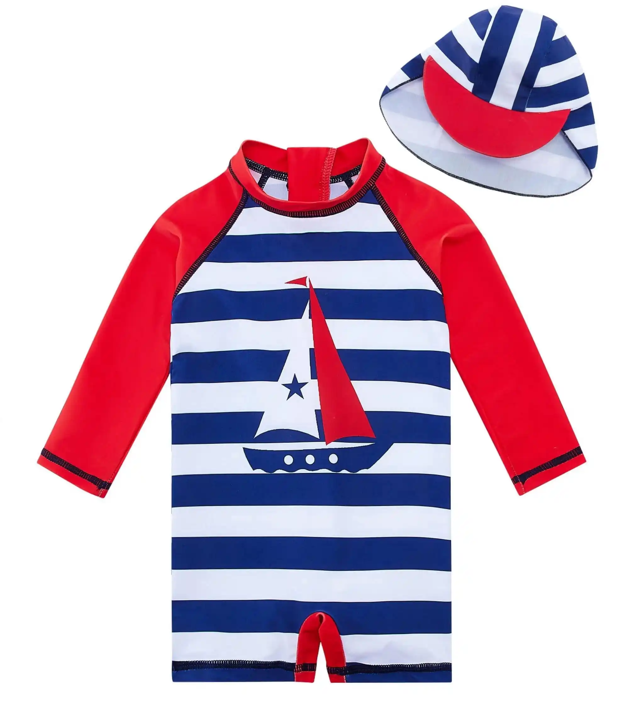 Aideaone 4th of July Baby Infant Boys Swimsuit